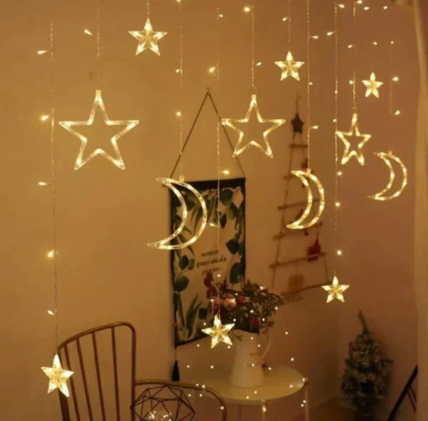 Magične led lampice mesec i zvezdice - Image 4
