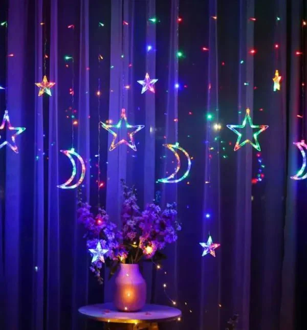 Magične led lampice mesec i zvezdice - Image 6