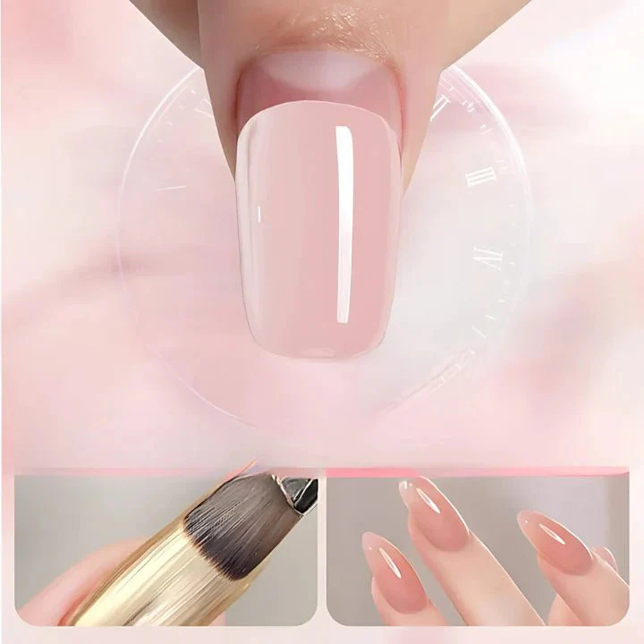 NailClear 1+1 GRATIS – 3 u 1 transparentni profesionalni gel za nadogradnju noktiju - Image 5