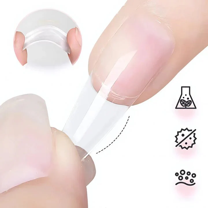 NailClear 1+1 GRATIS – 3 u 1 transparentni profesionalni gel za nadogradnju noktiju - Image 6