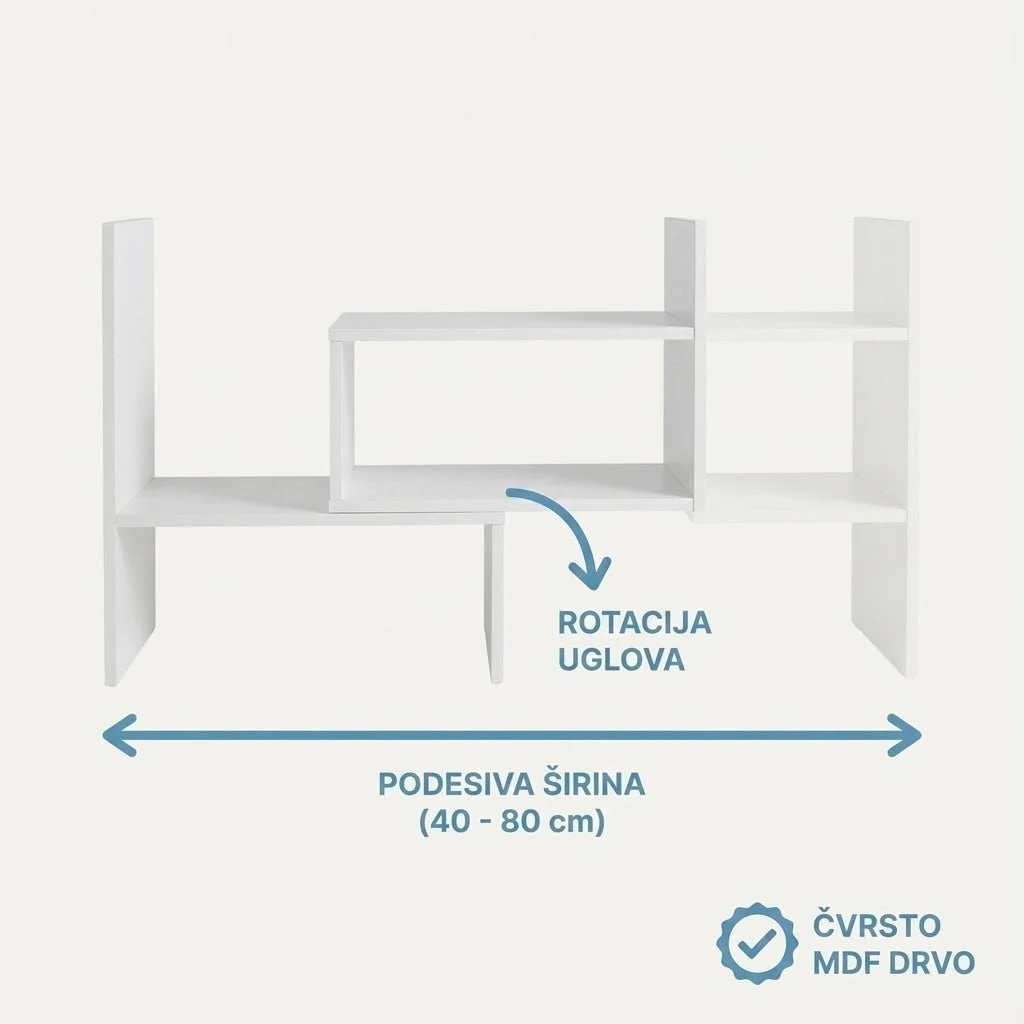 Smart Desk Pro™ – Modularna Polica - Image 4
