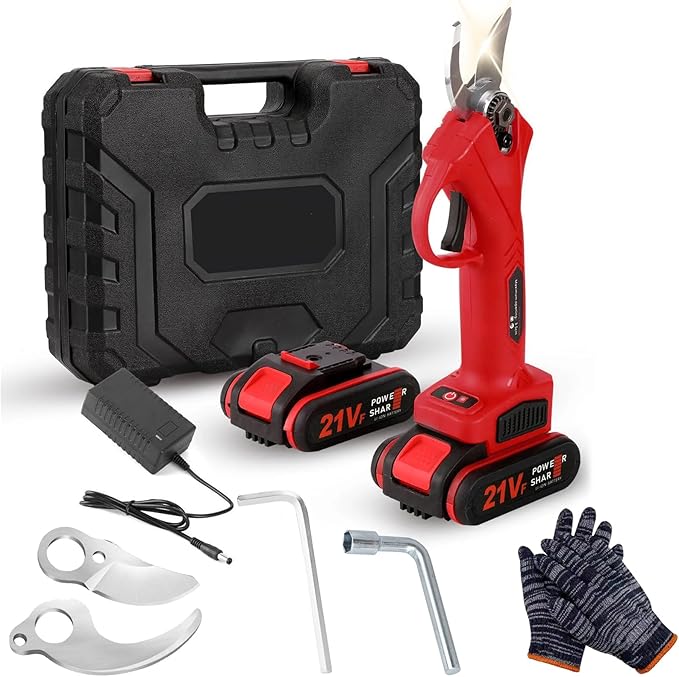 Seesii Pro Power: Bežične električne makaze za orezivanje (Set sa dve 4.0Ah baterije)