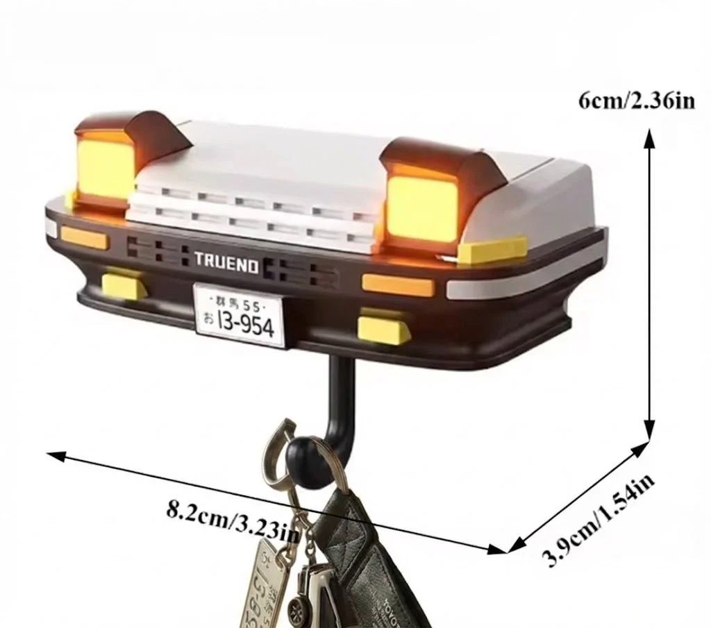 Zidni držač za ključeve u obliku automobila - Image 2